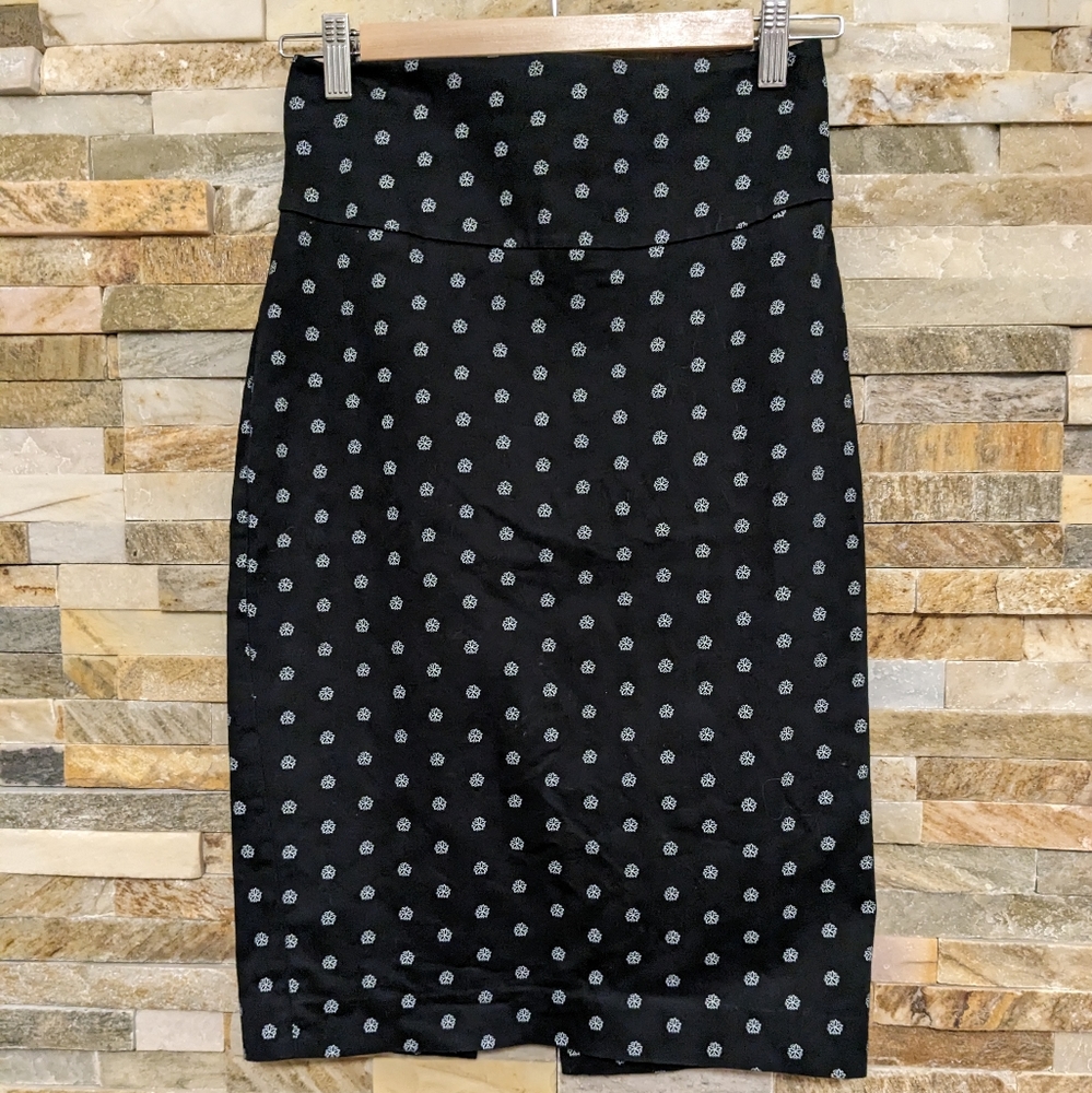 Black High Waisted Express Skirt